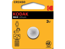 Батарейка CR2450 KODAK Max Lithium литиевая 1 штука