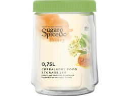 Емкость пластиковая для сыпучих продуктов SUGAR&SPICE Honey 0,75 л фисташка 