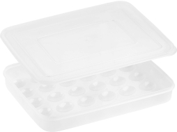 Контейнер пластиковый для хранения яиц PERFECTO LINEA 30 ячеек прозрачный 