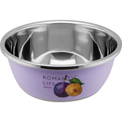 Миска из нержавеющей стали PERFECTO LINEA Romantic life
