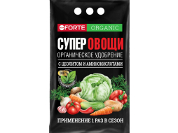 Удобрение органическое BONA FORTE Супер Овощи с цеолитом и аминокислотами 2 кг 