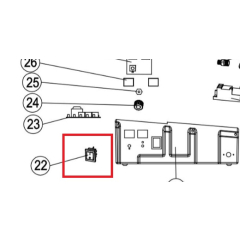Выключатель для пушки тепловой ECOTERM GHD-50T 