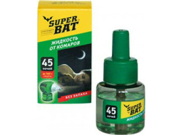 Жидкость от комаров для электрофумигатора SUPERBAT 45 ночей 30 мл 