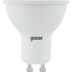 Лампа светодиодная GU10 GAUSS Black MR16