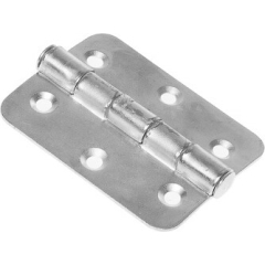 Петля дверная универсальная 60х50 мм STARFIX белый цинк 50 штук 