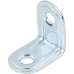 Кронштейн мебельный 22х22 мм белый цинк STARFIX 200 штук 