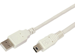 Кабель REXANT miniUSB - USB A 3 м серый 