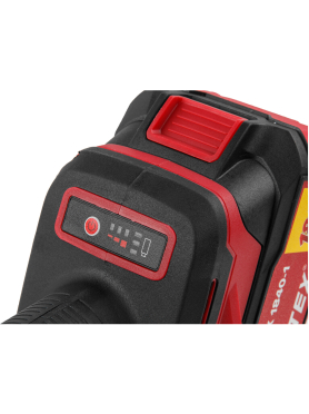 Шлифмашина угловая аккумуляторная WORTEX LX CAG 1812-1 E XLT SET 