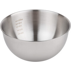 Миска из нержавеющей стали PERFECTO LINEA Chef с мерной шкалой