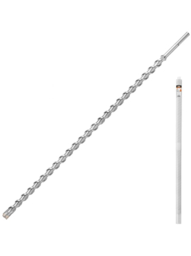 Бур (сверло) SDS-max GEPARD 32х860х1000 мм Quadro-X 