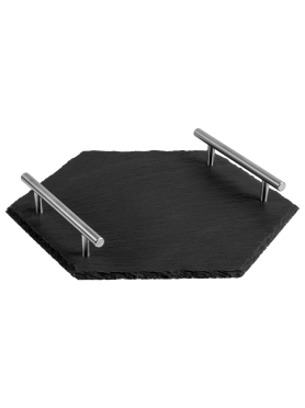Блюдо из сланца с ручками PERFECTO LINEA 30x26 см 
