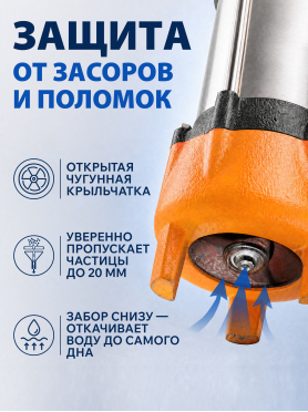 Насос фекальный A&P Marvel 600 FC 150/8 
