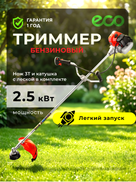 Бензиновый триммер (Мотокоса) ECO GTP-251 Power 