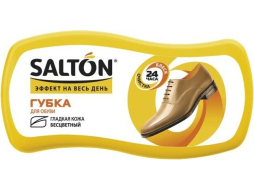 Губка для обуви из гладкой кожи SALTON Волна Мини с норковым маслом 