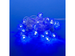 Гирлянда новогодняя светодиодная UNIEL ULD-S0280-020/DTA BLUE IP20 DIAMONDS Бриллианты 2,8 м 20 диодов синий