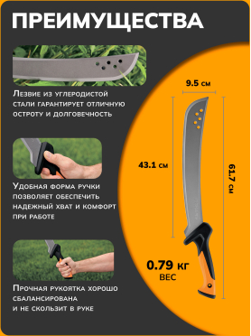 Мачете FISKARS CL-561 