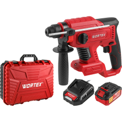 Перфоратор аккумуляторный WORTEX CRH 1820-2 XLT SET 