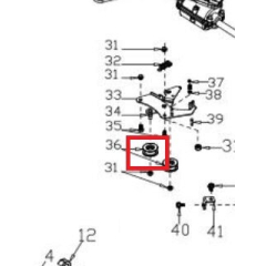 Ролик вариатора для газонокосилки GUNTER LMB 