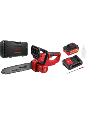 Пила цепная аккумуляторная WORTEX CEC 3018 XLT SET 