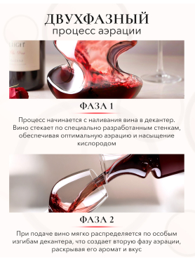 Декантер PERFECTO LINEA Valencia 1000 мл 