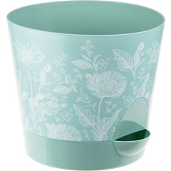 Кашпо для цветов IDEA Ника Деко 0,8 л маки 