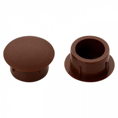 Заглушка под отверстие декоративная 16 мм STARFIX дуб 1000 штук 