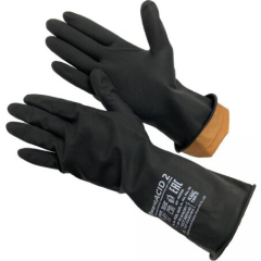 Перчатки резиновые КЩС тип 2 К40 Щ40