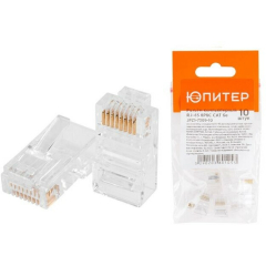 Коннектор RJ-45 8P8C CAT 6e ЮПИТЕР