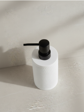 Дозатор для жидкого мыла PERFECTO LINEA Pure Serenity белый 