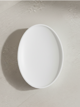 Мыльница PERFECTO LINEA Pure Serenity белая 
