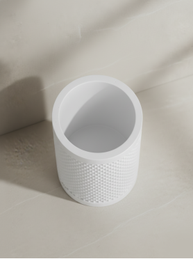 Стакан PERFECTO LINEA Pure Serenity белый 