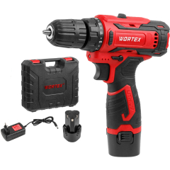 Дрель-шуруповерт аккумуляторная WORTEX BD 1220 Li 