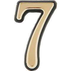 Цифра дверная АЛЛЮР большая пластик