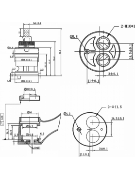 Картридж для смесителя D35 AV ENGINEERING тип D 