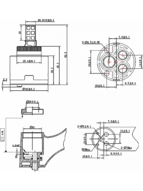 Картридж для смесителя AV ENGINEERING тип A