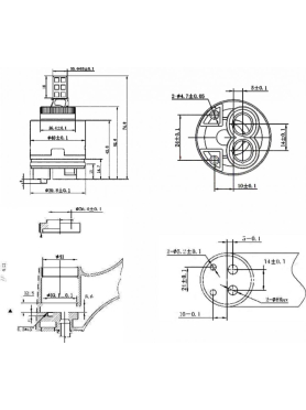 Картридж для смесителя AV ENGINEERING тип C