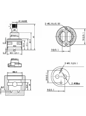 Картридж для дивертора D22 AV ENGINEERING тип E 
