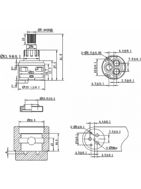 Картридж для дивертора D22 AV ENGINEERING тип G 