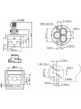 Картридж для дивертора D26 AV ENGINEERING тип F 
