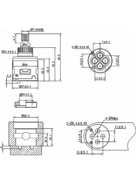 Картридж для дивертора D26 AV ENGINEERING тип G 