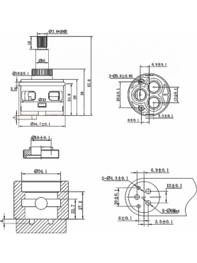 Картридж для дивертора D33 AV ENGINEERING тип F 