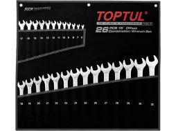 Набор ключей комбинированных 6-32 мм 26 предметов TOPTUL 
