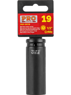 Головка ударная 1/2" 6 граней глубокая PRO STARTUL