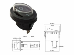 Выключатель клавишный ON-OFF для генератора ECO PE-3000RSI 