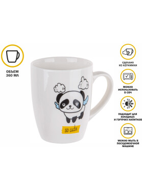 Кружка керамическая PERFECTO LINEA Mini Panda
