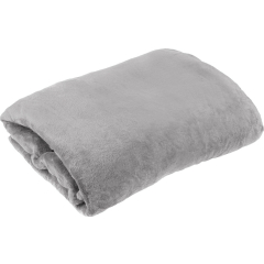Плед флисовый PERFECTO LINEA Dream 200x220 см светло-серый 