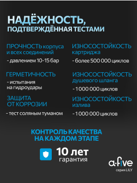 Душевая стойка A-FIVE серия Lily антрацит (А5-1437)