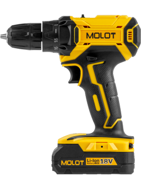 Дрель-шуруповерт аккумуляторная MOLOT MBD 1815 Li 