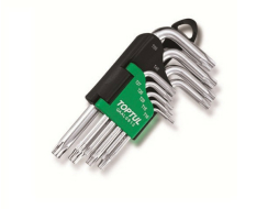 Набор ключей Torx T10-Т50 9 предметов коротких TOPTUL 