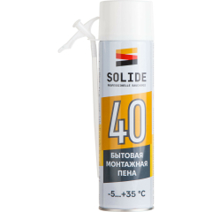 Пена монтажная SOLIDE Foam 40 500 мл 